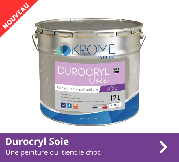 nouvelle peinture Durocryl Soie Krome Peinture